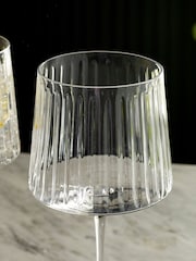 Set of 2 Clear Collins Gin Glasses - Image 3 of 4