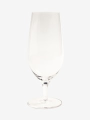 Set of 4 Clear Nova Footed Pint Beer Glasses - Image 3 of 3