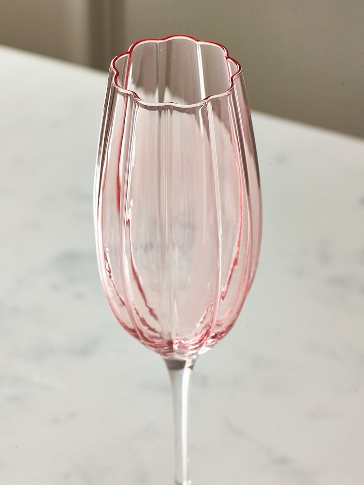 Set van 4 Ottilie champagneflûtes - Image 3 of 4