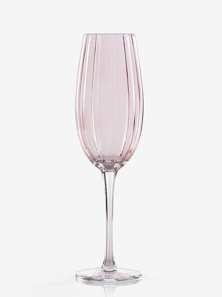 Set of 4 Ottilie Champagne Flute Glasses - Изображение 4 из 4