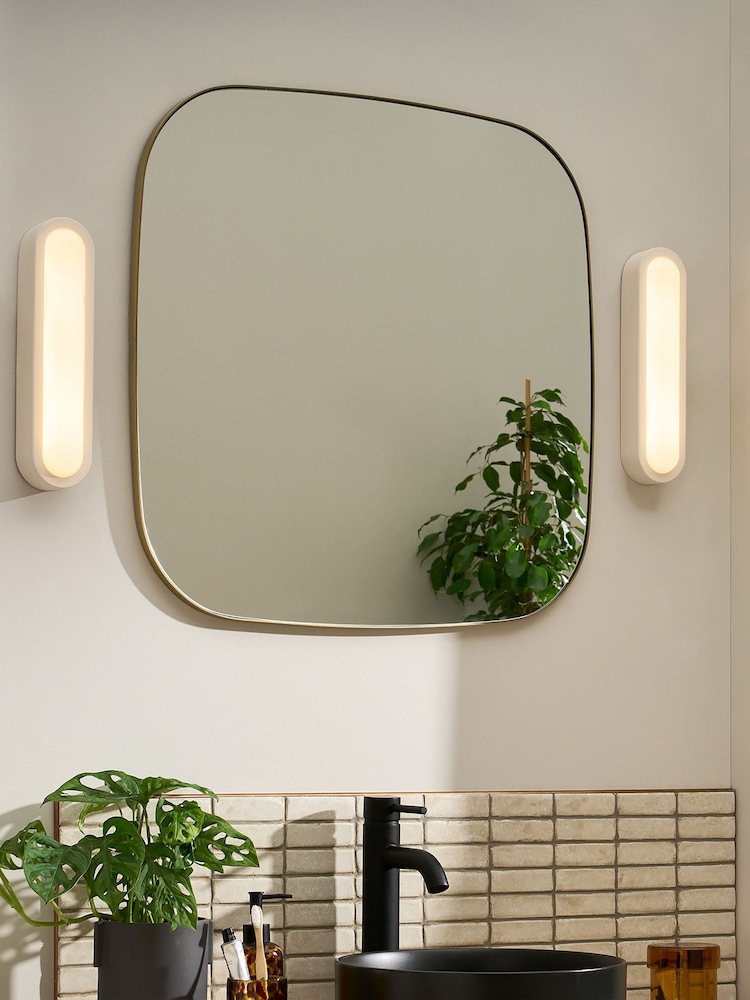 MADE.COM Ivory Nura Flush Wall Light - Image 1 of 1