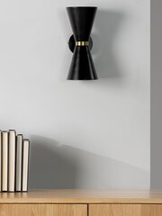 MADE.COM Black Ogilvy Wall Lamp - Image 1 of 3
