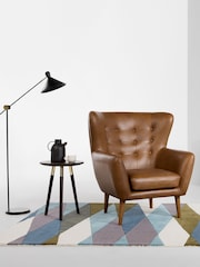 MADE.COM Black/Gold Ogilvy Task Floor Lamp - Image 1 of 4