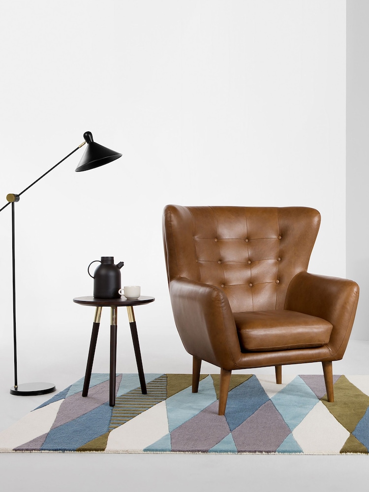 MADE.COM Black/Gold Ogilvy Task Floor Lamp - Image 1 of 4