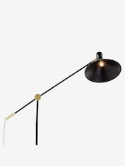 MADE.COM Black/Gold Ogilvy Task Floor Lamp - Image 3 of 4