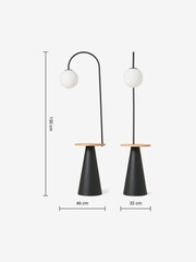 MADE.COM Black Vars Floor Lamp - Image 3 of 3