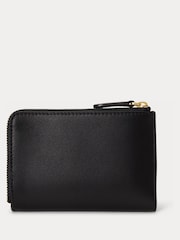 Lauren Ralph Lauren Black Bifold Zip Around Coin Purse - Image 2 of 4