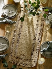 Natural Jute Kitchen Table Runner - Image 1 of 4