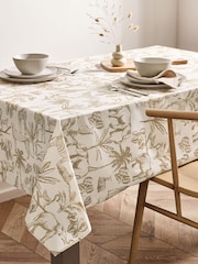 Natural Safari Print Wipe Clean Table Cloth - Image 1 of 4