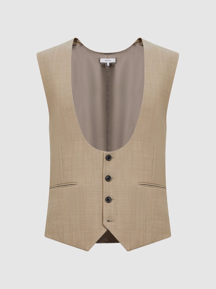 Chaleco entallado Wish de Reiss - Imagen 2 de 4