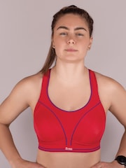 Красный - Спортивный бюстгальтер для бега Shock Absorber Ultimate - Изображение 1 из 5