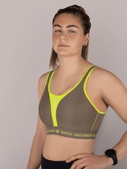 Shock Absorber Brown Ultimate Run Padded Sports Bra - Image 3 of 5