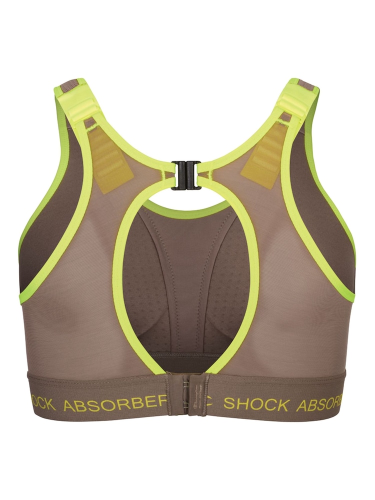 Shock Absorber Brown Ultimate Run Padded Sports Bra - Image 5 of 5