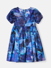 Angel & Rocket Blue Lucia Galaxy Print Dress - Image 4 of 5