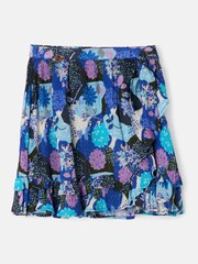 Angel & Rocket Blue Willow Mock Wrap Frill Skirt - Image 3 of 5