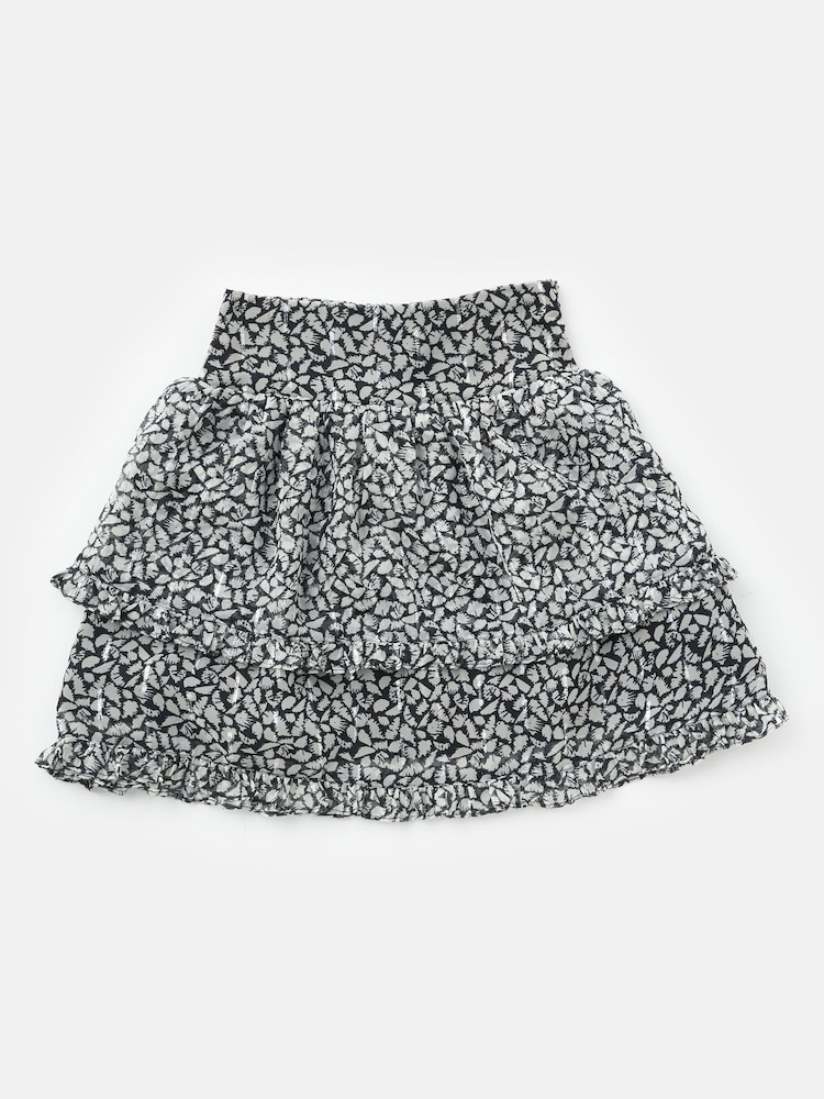 Angel & Rocket Becci Georgette Rara Black Skirt - Image 5 of 5