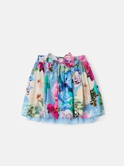 Angel & Rocket Blue Darcy Printed Layered Skirt - Image 3 of 5