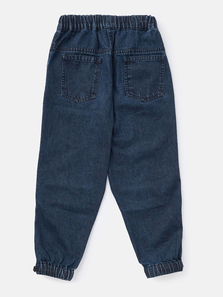 Angel & Rocket Blue Carrie Denim Parachute Trousers - Image 4 of 4 Angel & Rocket Blue Carrie Denim Parachute Trousers - Image 4 of 4