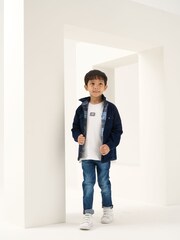 Angel & Rocket Blue Mac Reversible Double Pocket Shirt - Image 2 of 7