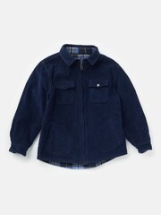 Angel & Rocket Blue Mac Reversible Double Pocket Shirt - Image 6 of 7
