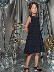 Navy Blue/ Black Floral (3-16yrs) - Image 2 of 8