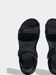 adidas Terrex Black/Grey Hydroterra Sandals - Image 13 of 15