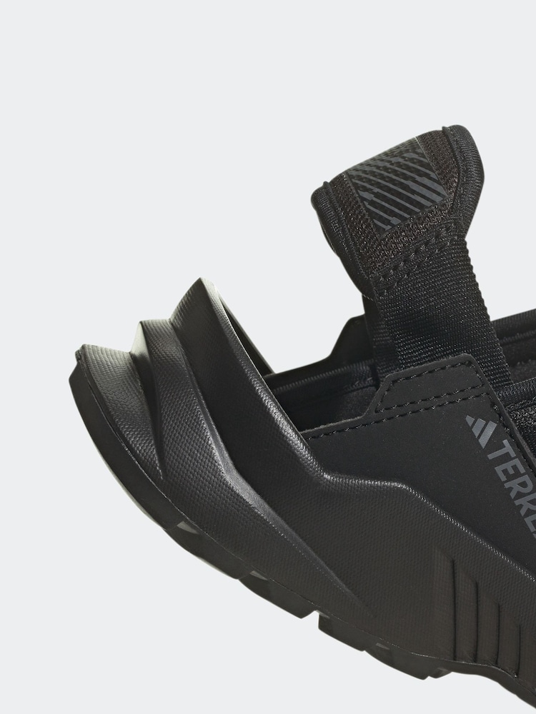 adidas Terrex Black/Grey Hydroterra Sandals - Image 15 of 15