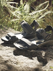 adidas Terrex Black/Grey Hydroterra Sandals - Image 4 of 15