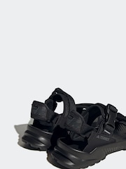 adidas Terrex Black/Grey Hydroterra Sandals - Image 9 of 15