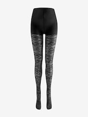Black Lace Maternity Pattern Tights - Image 5 of 6