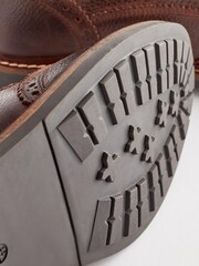 Brown Modern Heritage Brogue Boots - Image 6 of 6