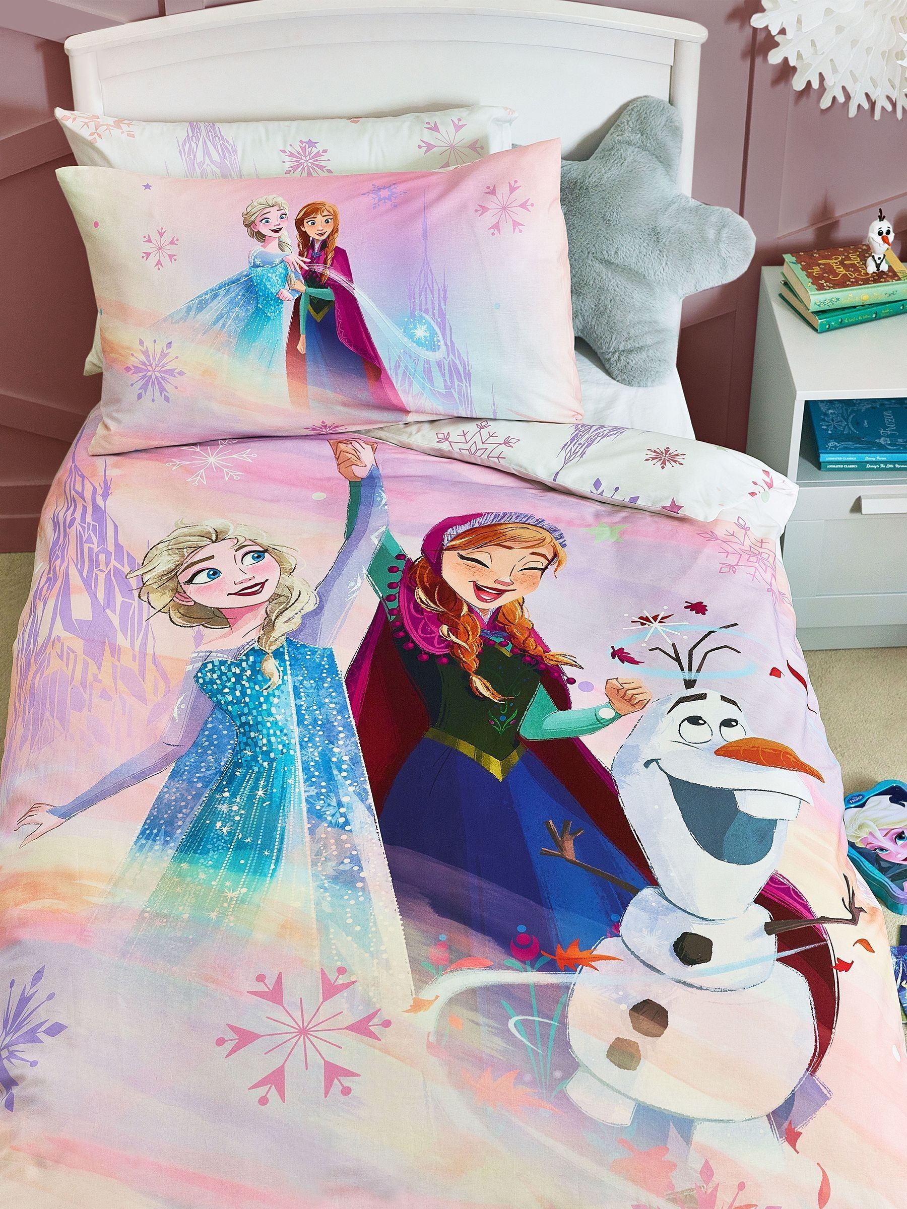 Frozen cot bed bedding shop