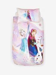 Disney Frozen Pink 100% Cotton Duvet Cover and Pillowcase Set - Image 6 of 9
