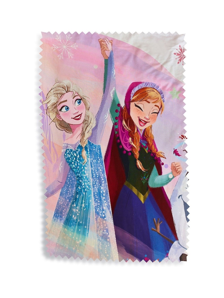 Disney Frozen Pink 100% Cotton Duvet Cover and Pillowcase Set - Image 8 of 9