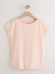 Blue/Pink/Brown Grown On Cap Sleeve T-Shirts 3 Pack - Image 7 of 11