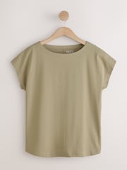 Blue/Pink/Brown Grown On Cap Sleeve T-Shirts 3 Pack - Image 9 of 11