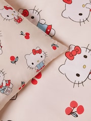 Natural Hello Kitty 100% Cotton Duvet Cover and Pillowcase Set - Image 8 of 8