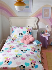 Pink Powerpuff Girls 100% Cotton Duvet Cover and Pillowcase Set - Image 2 of 7