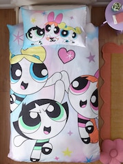 Pink Powerpuff Girls 100% Cotton Duvet Cover and Pillowcase Set - Image 3 of 7