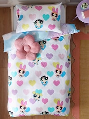 Pink Powerpuff Girls 100% Cotton Duvet Cover and Pillowcase Set - Image 4 of 7