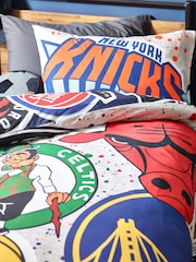 NBA 100% Cotton Single Duvet Cover and Pillowcase Set - Billede 6 af 7