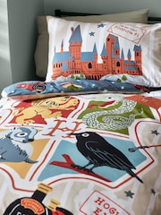 Natural Harry Potter 100% Cotton Duvet Cover and Pillowcase Set - Image 5 of 7