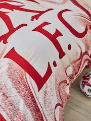 Red Liverpool FC 100% Cotton Duvet Cover and Pillowcase Set - Image 3 of 6