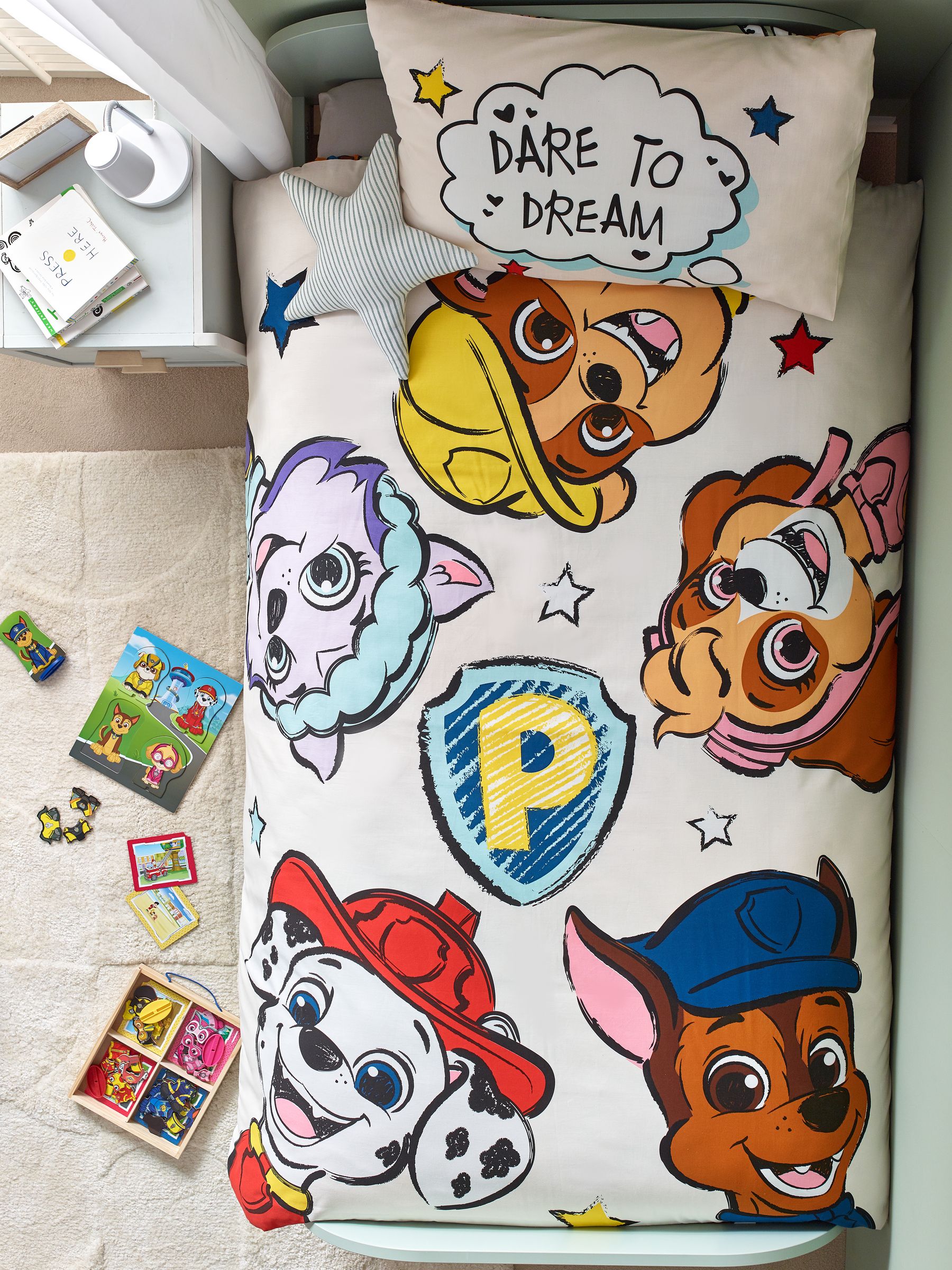 Target paw patrol pillow top