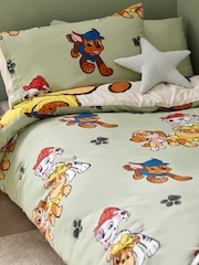 Green/Ecru Cream PAW Patrol Duvet Cover and Pillowcase Set - Image 6 of 7