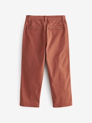 Rust Brown Loose Fit Chino Trousers (3-16yrs) - Image 2 of 3