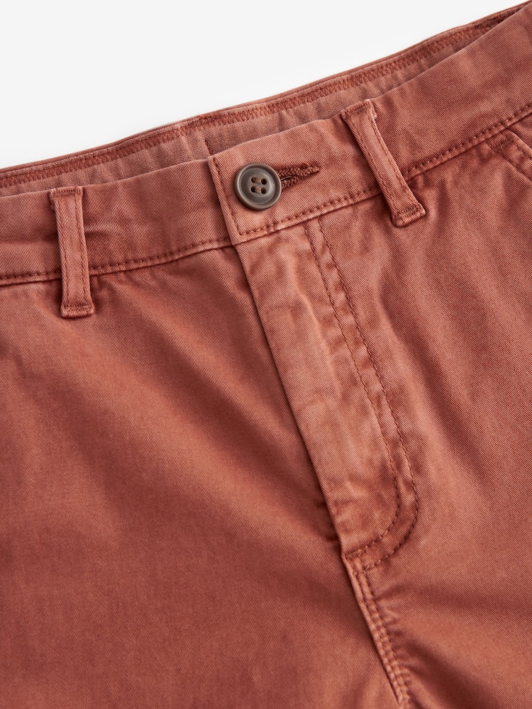 Rust Brown Loose Fit Chino Trousers (3-16yrs) - Image 3 of 3