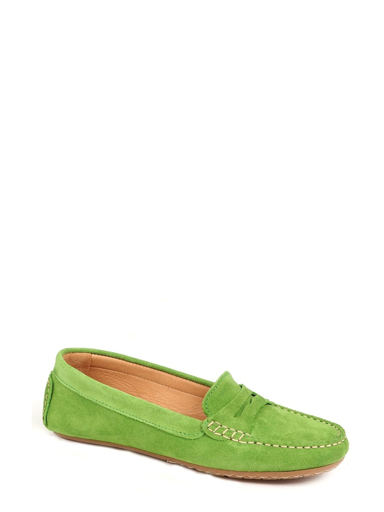 zelena - Jones Bootmaker usnjeni mokasini - Slika 2 iz 5