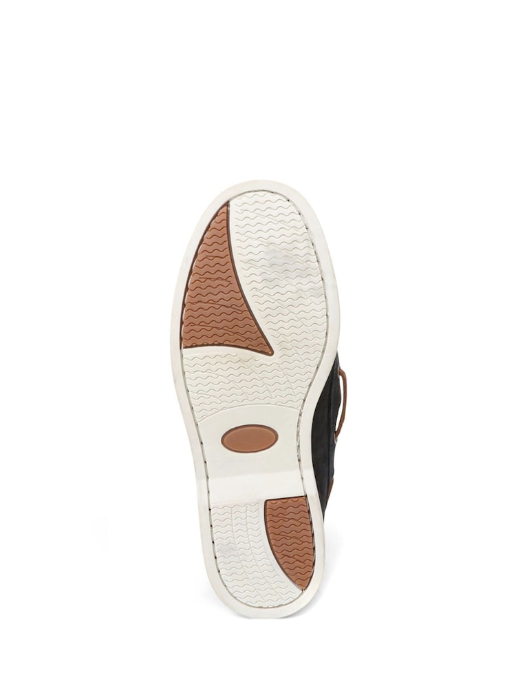 Jones Bootmaker Green Patrizia Leather Boat Shoes - Image 5 of 5