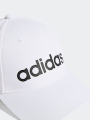 adidas Black White Kids 100% Cotton Cap - Image 3 of 4